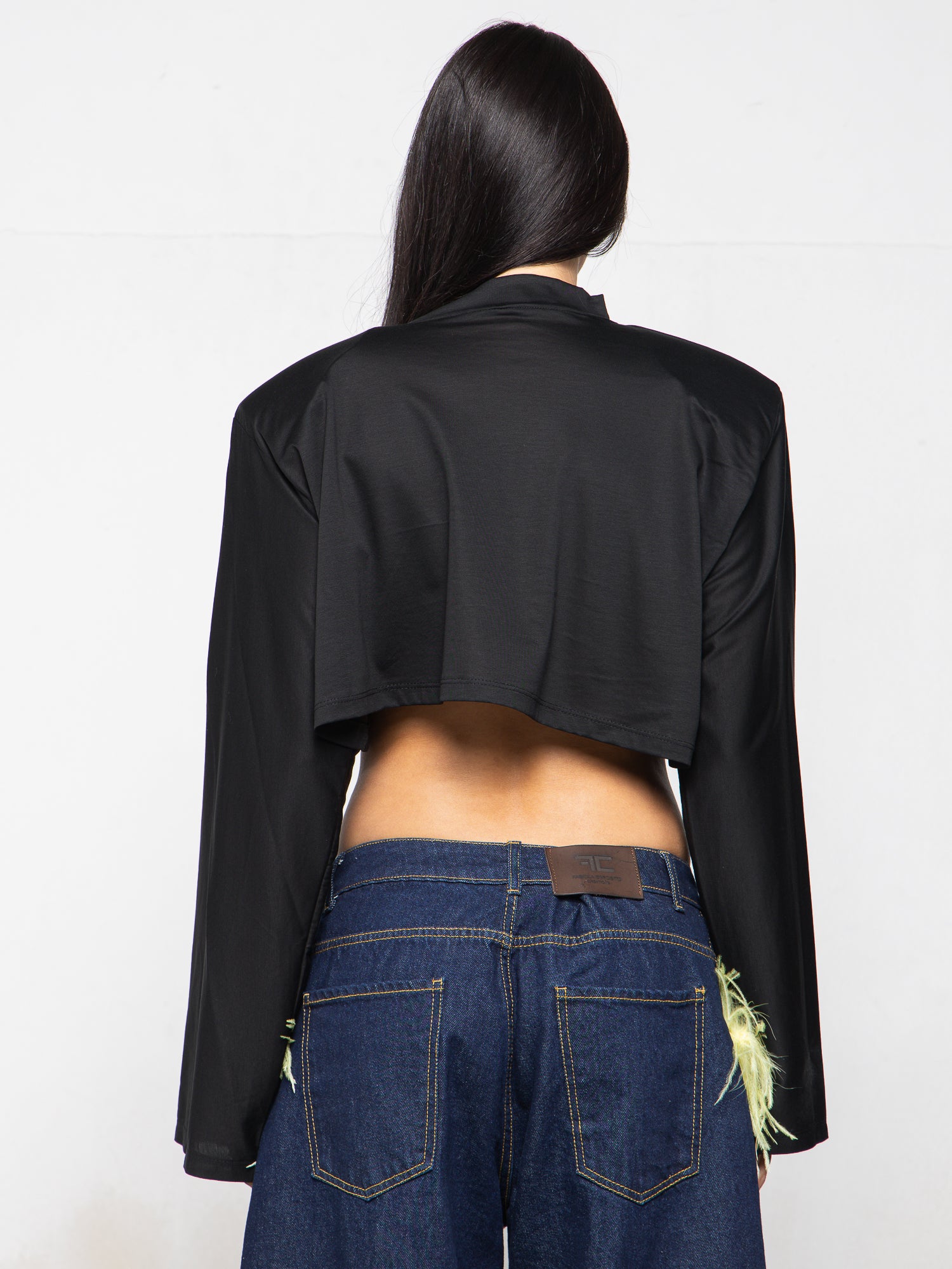 Maglia mini sospiro black