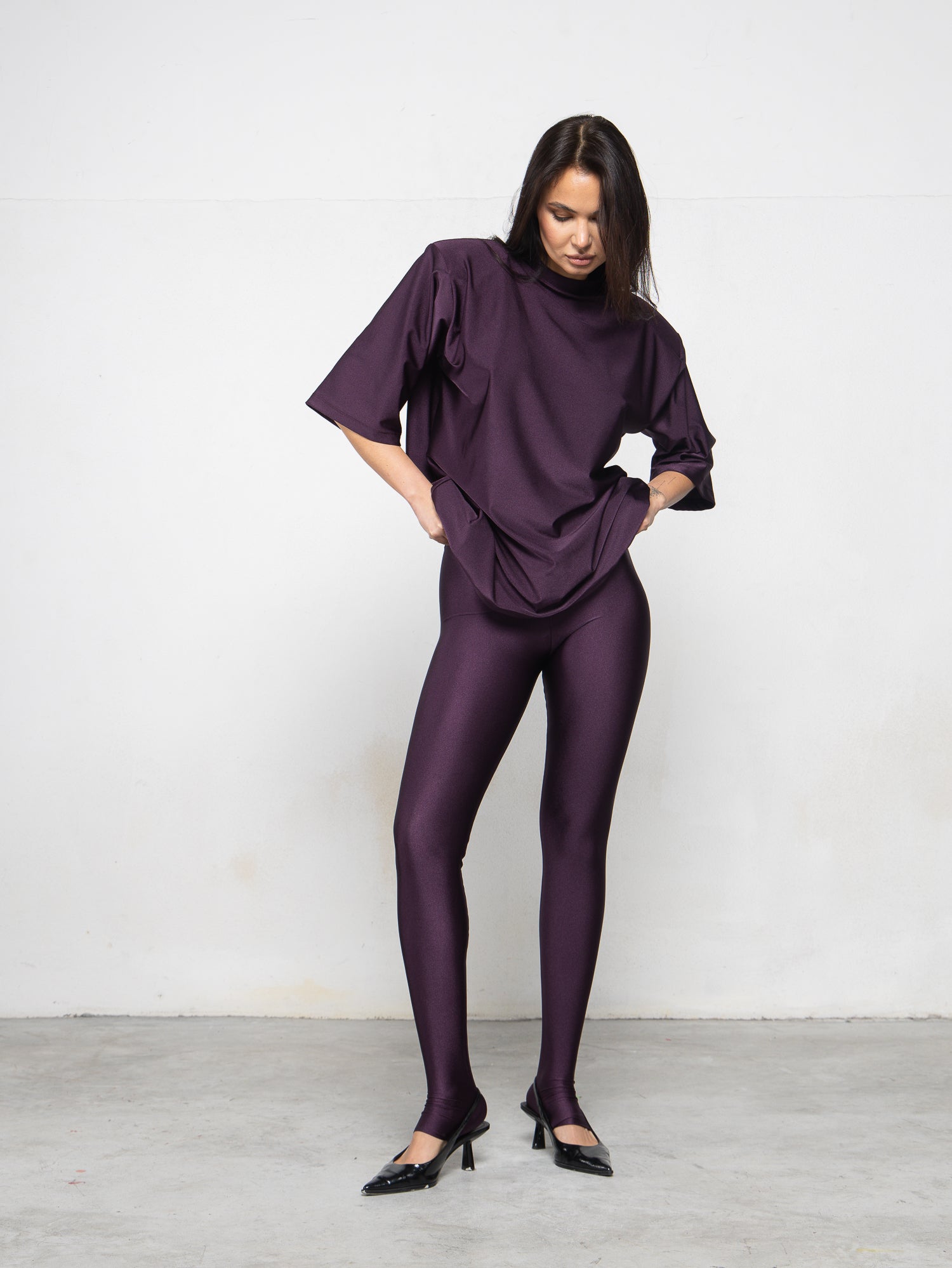 Leggings NOVA prugna