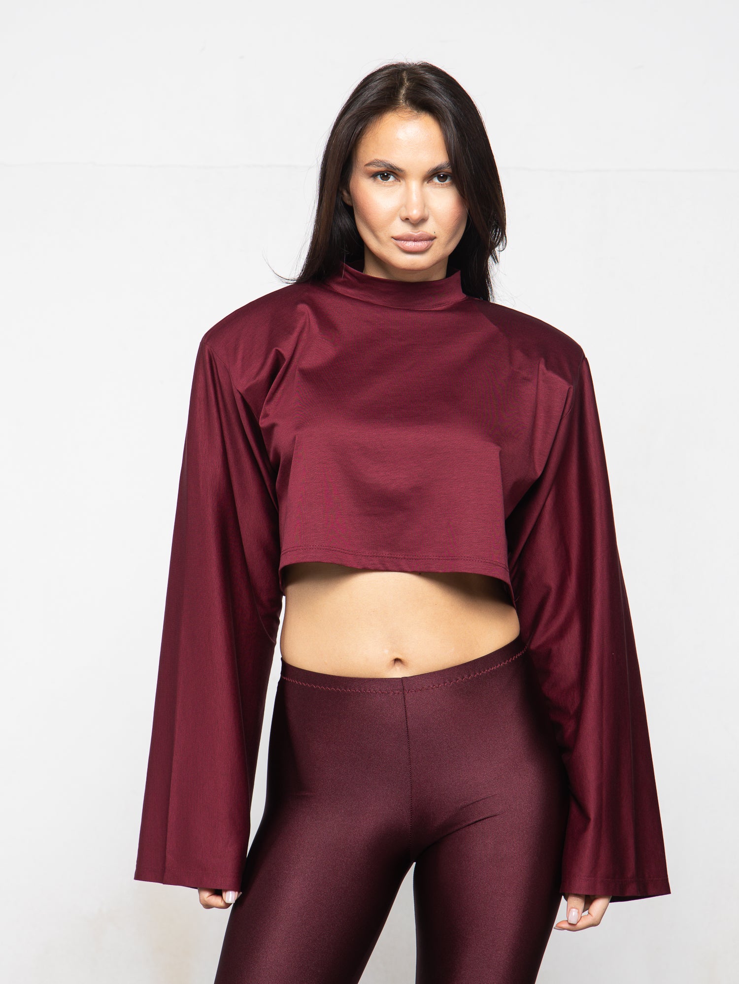 Maglia mini sospiro burgundy