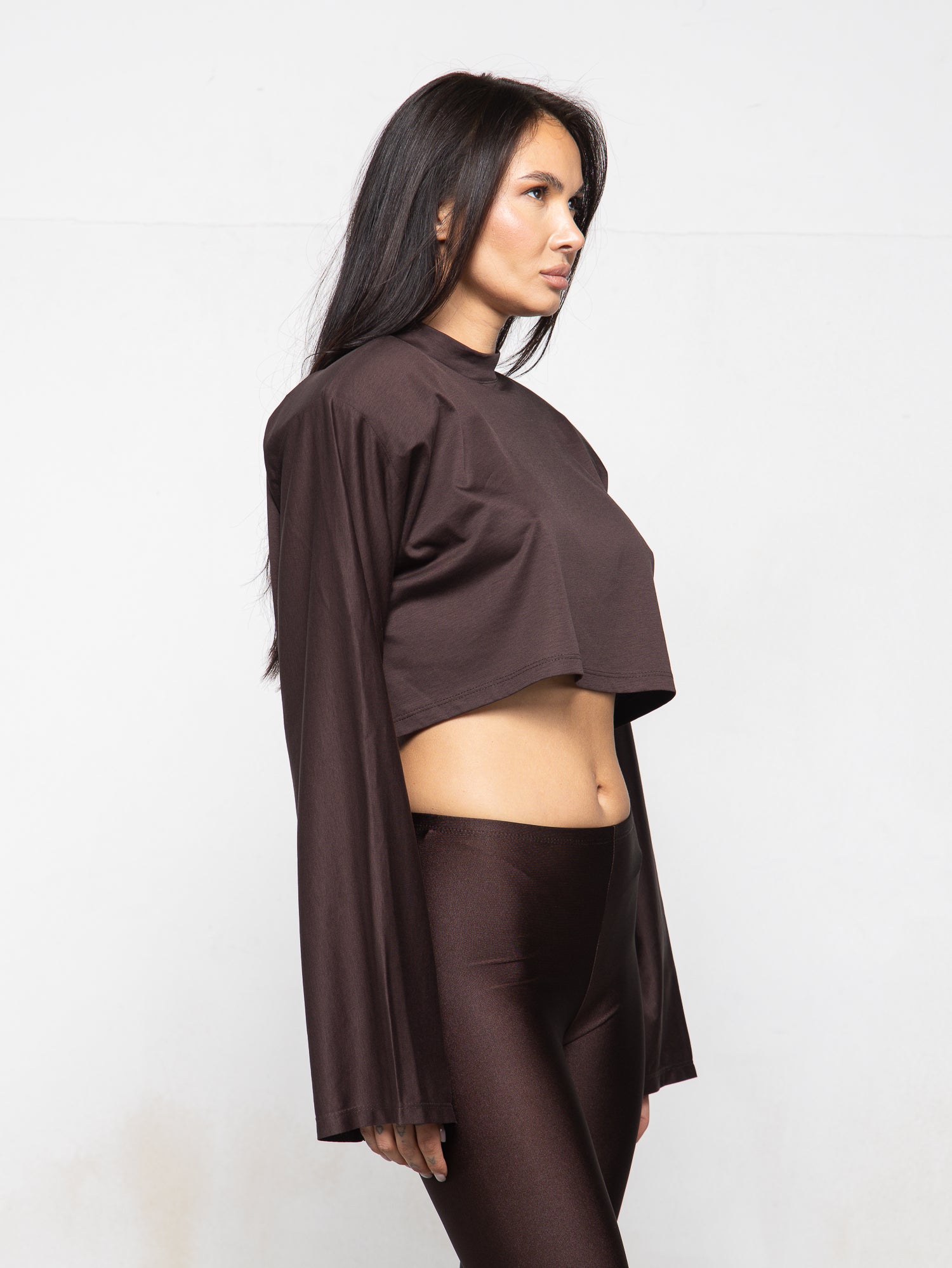 Maglia mini sospiro brown